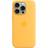 Apple Silicone Case with MagSafe for iPhone 15 Pro Sunshine