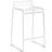 Hay Hee Low Barstool White Seating Stool