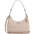 Coach Teri Hobo Bag In Signature Canvas - Silver/Sand/Taupe