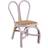 Beliani Kids Chair Boho Outdoor Indoor Rattan Seat