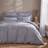 Dunelm Portloe Woven Gingham & Pillowcase Set Folkstone Blue Duvet Cover Blue (200x)