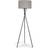 ValueLights Modern Gloss Black Metal Tripod 3000K Warm White Floor Lamp