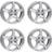 Alutec Grip Polar-Silber 5.5x14 4/98.00 ET35 B58.1