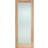 LPD Pattern 10 Unfinished Oak 1981 x 762 (30") Interior Door Clear Glass (x198.1cm)