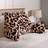 OHS Leopard Cuddle Cushion - Complete Decoration Pillows Natural