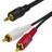 Gear Geek 2RCA - 3.5mm M-M 1.5m