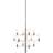 Herstal Manola Chrome Pendellampa ∅ 60cm