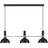 Markslöjd Larry Black/Brass Pendant Lamp 99.5cm