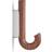 Gejst Mini Walnut/Chrome Coat Hook 2cm