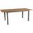 Brafab Förlängningsbart Teak 194-252 x 92 cm Khaki