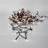 Star Trading Crispy Ice Black Ljusslinga 360 Lampor