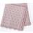 Shein Solid Color Jacquard Knitted Comfortable Baby Blanket