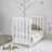 OBaby Stamford Mini Cot Bed White