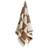 Hay Check Hand Towel Cappuccino 50x90 cm Beige Vit Badlakan Beige, Brun