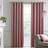 Laurence Llewelyn-Bowen Montrose Blush Pink Velvet Blackout-Coated Eyelet Curtains 168 cm x 90 in