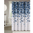 Serafina Home Cedar Flowers Palms Seashells Shower Curtain 70 x 72