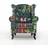 Rosalind Wheeler Danaye Wingback Chair 103.5 cm H X 82 cm W X 78 cm D Armchair 103.5cm