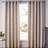 Catherine Lansfield Damask Jacquard Lined Eyelet Curtains 66 x 90 Inch - Gold - 168 cm x 229 cm Drop
