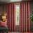 Paoletti Gatsby Jacquard Eyelet Curtain 117 x 183 cm - Brown 183x183cm