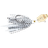 The Pig Pig Hula Chatterbait, 11g Albino Shad