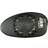 TYC Spegelglas 6102-02-1211823 Med Hållare BMW: 3 Touring, 1 Hatchback, 3 Touring, 3 Coupe