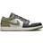 NIKE Air Jordan 1 Low M - Black/Medium Olive/White