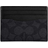 Coach Slim Id Card Case - Signature Canvas/ Charcoal/Black