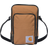 Carhartt Adjustable Zipper Closure Essential Crossbody Bag - Brown