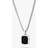 BOSS Odell Pendant Necklace Silver