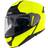 SMK Flip-Up Hjelm Gullwing Solid - Neongul