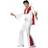 Smiffys Elvis Hvid/Rød Kostume