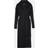 'S Max Mara Favola wool wrap coat black (UK 14)