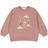 Konges Sløjd Lou Glitter Sweatshirt - Mahogany Rose