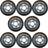 K2 Booster Inline Skate Wheels 8-Pack 80mm