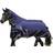 Weatherbeeta Comfitec Essential 220g Mediumweight Combo Neck Turnout Rug - Navy/Silver