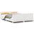 vidaXL Bed Frame with Headboard 120x190 cm Small Double Solid Wood Pine