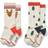 Liewood Annette Socks 2-pack - Holidayreindeer/Treessandymix