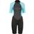 O'Neill Reactor II 2mm Shorty Ladies Wetsuit 2024 Black/ Aqua