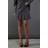 Warehouse Womens Wool Blend Tailored Flippy Skirt Grey
