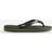 Havaianas Brasil Logo unisex vuxen Flip flops Flipflop, Grön (Green Olive)