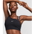 Nike Asymmetrisk Pro Swoosh-sports-bh med støtte og indlæg sort