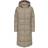 Only Montana Puffer Coat - Brown/Silver Mink