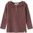 Lil'Atelier Thoro langærmet slim top ROSE BROWN