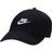 NIKE Club Unstructured Futura Wash Cap - Black/White