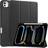 MTK Till iPad Pro 11 (2024) Slim Fit Tri-Fold Fodral Pennfack Svart