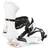Nitro Snowboardbindning Team White