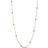 ENAMEL Copenhagen Lola Necklace Marine Förgyllt-Silver Sterling 925 (38-40-42 cm)