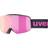 Uvex pwdr FM, Skidglasögon, Junior, Svart/Rosa (Onesize)
