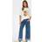 Only Onlhope Wide Fold Up Cro 4526976 Blue Denim blå