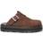 Dr. Martens Zebzag Wildleder Plateau Mules - Braun